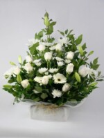 Arreglo Condolencias Blanco