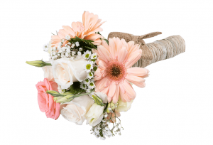 Ramo de Novia Rosa Pastel - Floreria Encactus Vina del Mar