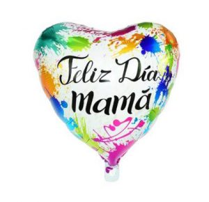 Globo Felíz Día Mamá Grande variedades - Floreria Encactus Vina del Mar