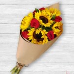 Girasoles y Rosas