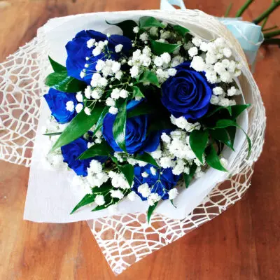rosas azules | Encactus Floral