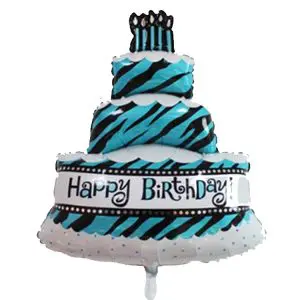 Globo Torta Happy Birthday Grande - Variedades