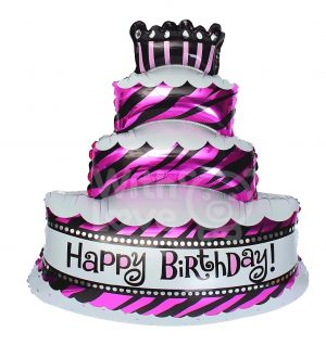 Globo Torta Happy Birthday Grande - Variedades
