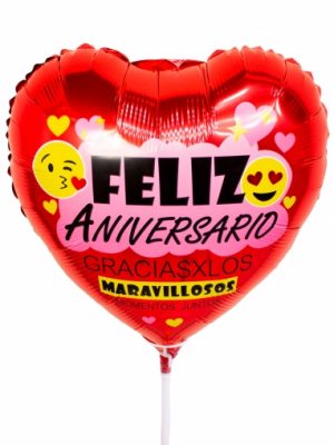 Globo Grande Aniversario Variedades - Floreria Encactus Vina del Mar