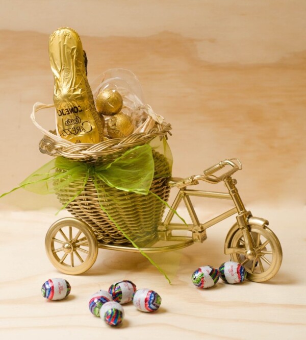 Pack Bicicleta, Conejito de Pascua y Huevos de Chocolate
