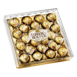 Ferrero Rocher Caja de 24 Bombones de Chocolate