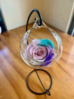 Rosa Eterna en esfera de vidrio (Elige color) - Imagen 2 - Floreria Encactus