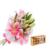 Pack Liliums Esplendor y bombones de chocolate