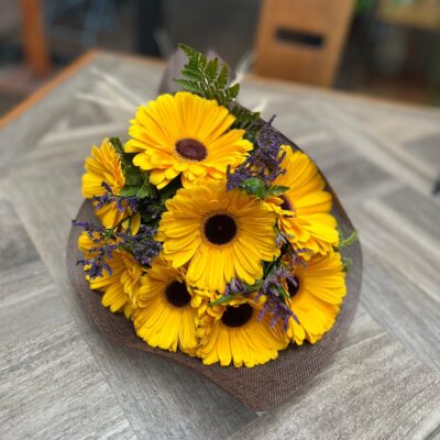 Bouquet de Gerberas Amarillas