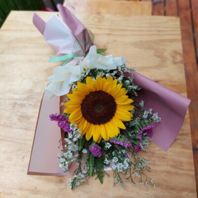 Bouquet Girasol Pastel