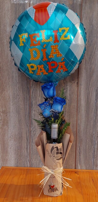 Pack Celebremos a Papá - Floreria Encactus Vina del Mar