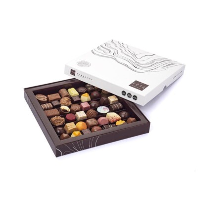 La Fête Chocolat Bombones sin azúcar añadida caja 420 g