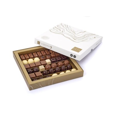 La Fête Chocolat Bombones sin azúcar añadida caja 420 g