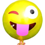 Globo Emoji Guiño