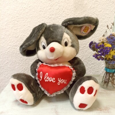 Peluche Oso Café Corazón Mediano Te Amo Peluche Oso Café Corazón Mediano Te Amo
