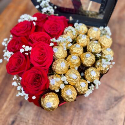 💕 Corazón y Ferrero Rocher VIP