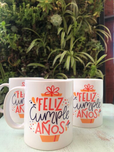 Tazón Feliz Cumpleaños variedades - Floreria Encactus Vina del Mar