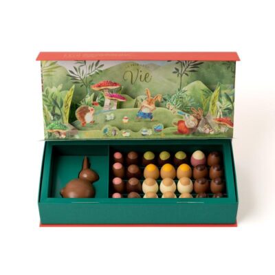 Conejo chocolate y huevitos rellenos 385g (Edición Limitada)