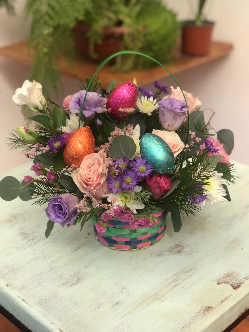 Canasta de Huevos de Pascua