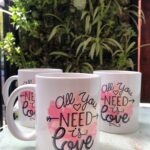 Tazón "All you need is love" - Floreria Encactus Vina del Mar