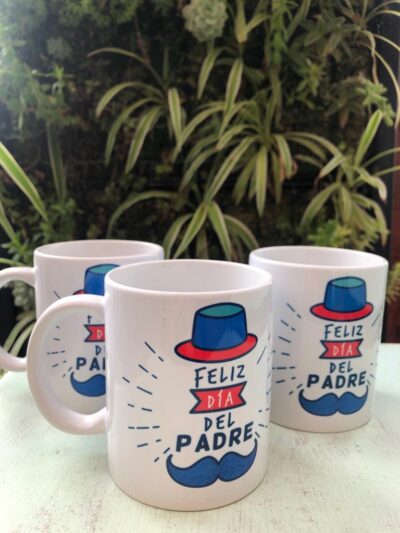 Tazón "Feliz día del padre" - Floreria Encactus Vina del Mar