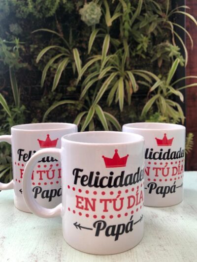 Tazón "Felicidades en tu día" - Floreria Encactus Vina del Mar