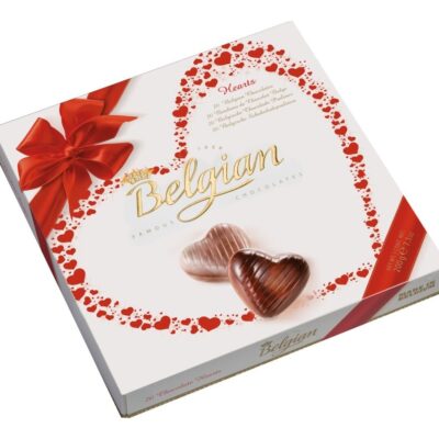 Bombones De Chocolate Corazones Belgian Forma de corazones