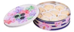 Galletas Dulces Danesas Kelsen Rosadas Primavera Lata 340g.