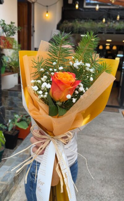 1 Rosa Individual  (elige color)