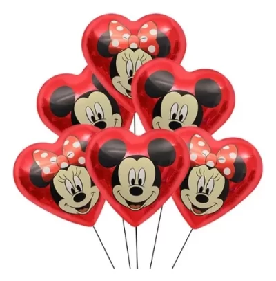 Globo Minnie y Mickey grande - Floreria Encactus Vina del Mar