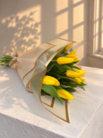 Ramo tulipanes amarillos 10 varas – Flores amarillas