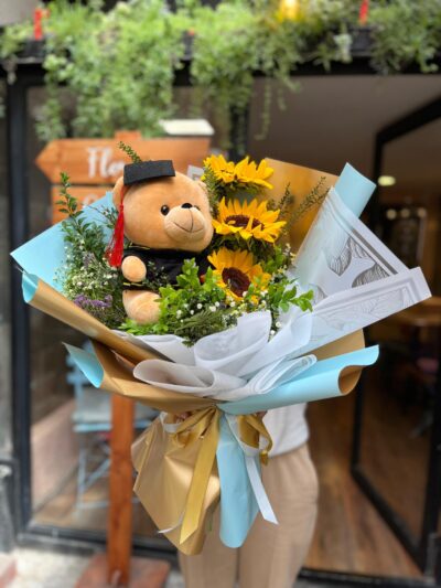 Ramo Girasoles graduados - Floreria Encactus Vina del Mar