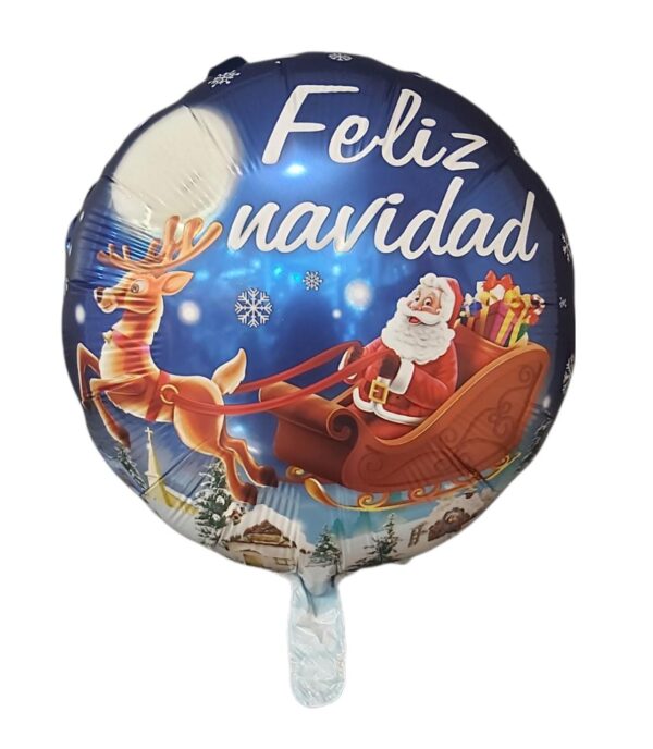 Globo Feliz Navidad