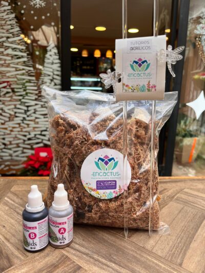 Pack mini mantención de orquídeas - Floreria Encactus Vina del Mar