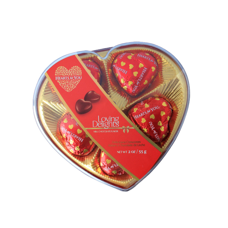 Bombones Hearts For You 5 unidades 55grs