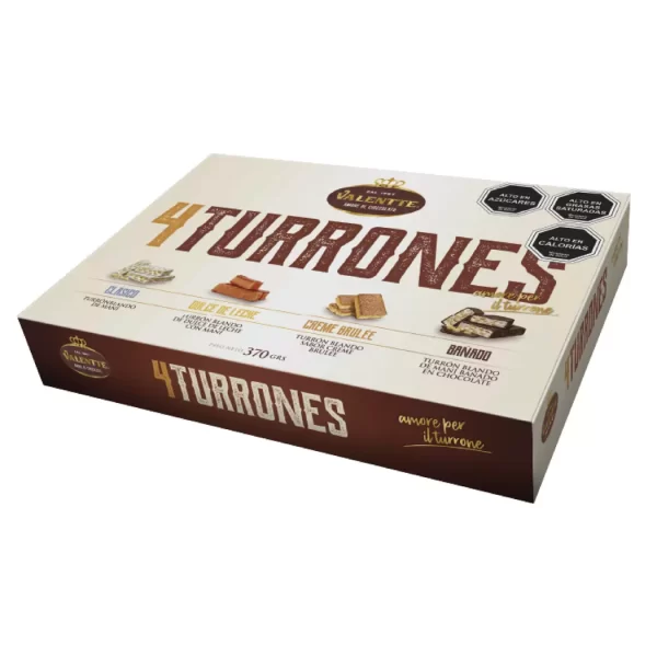 4 Turrones Variedades