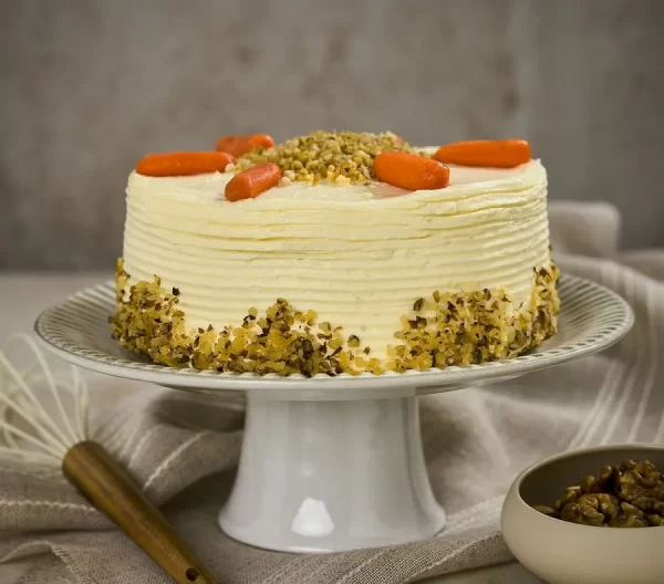 Torta Torta Bizcocho Zanahoria Nuez 15 Porciones
