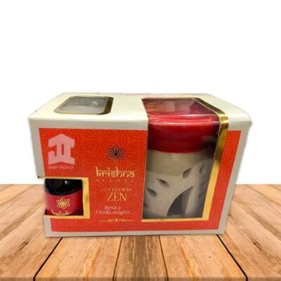 Set Difusor Krishna – Colección Zen (Elige tu aroma favorito)