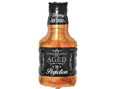 Globo Metálico «Elegancia Whisky» 🥃 - Floreria Encactus Vina del Mar