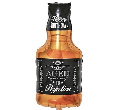 Globo Metálico «Elegancia Whisky» 🥃