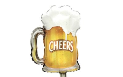 Globo Metálico "Shop de Cerveza" 🍺 - Floreria Encactus Vina del Mar
