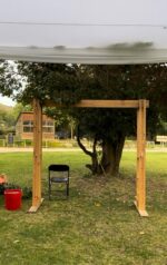 Arco de madera - solo estructura