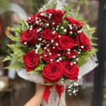 Ramo 15 rosas rojas suscripción romántica a domicilio