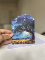 Tarjeta Pop Up – Noche Estrellada - Imagen 5