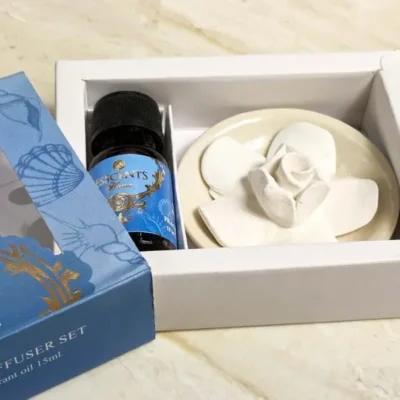 Set Difusor de Flor + Aceite 15ml – Ocean Breeze