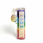 Velón 7 Chakras Aromático en Frasco de Vidrio