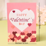 Tarjeta Pop Up Happy Valentine´s Day