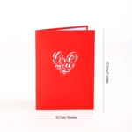 Tarjeta Pop Up I Love You - Imagen 3