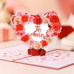 Tarjeta Pop Up Te Amo