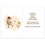 Tarjeta de Amor Pequeña con Sobre — Romántica